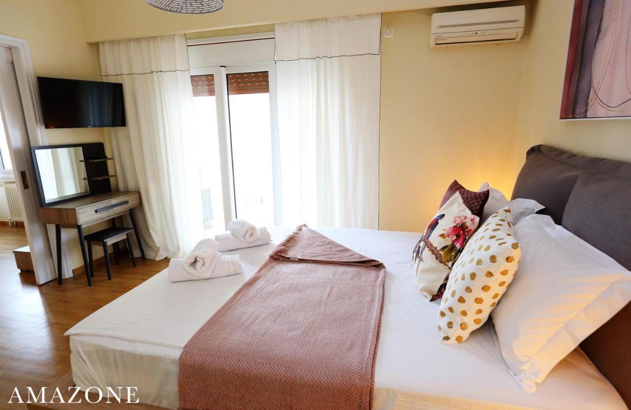 Melma Properties-Amazone-Premium Apartment In Piraeus Center Екстериор снимка
