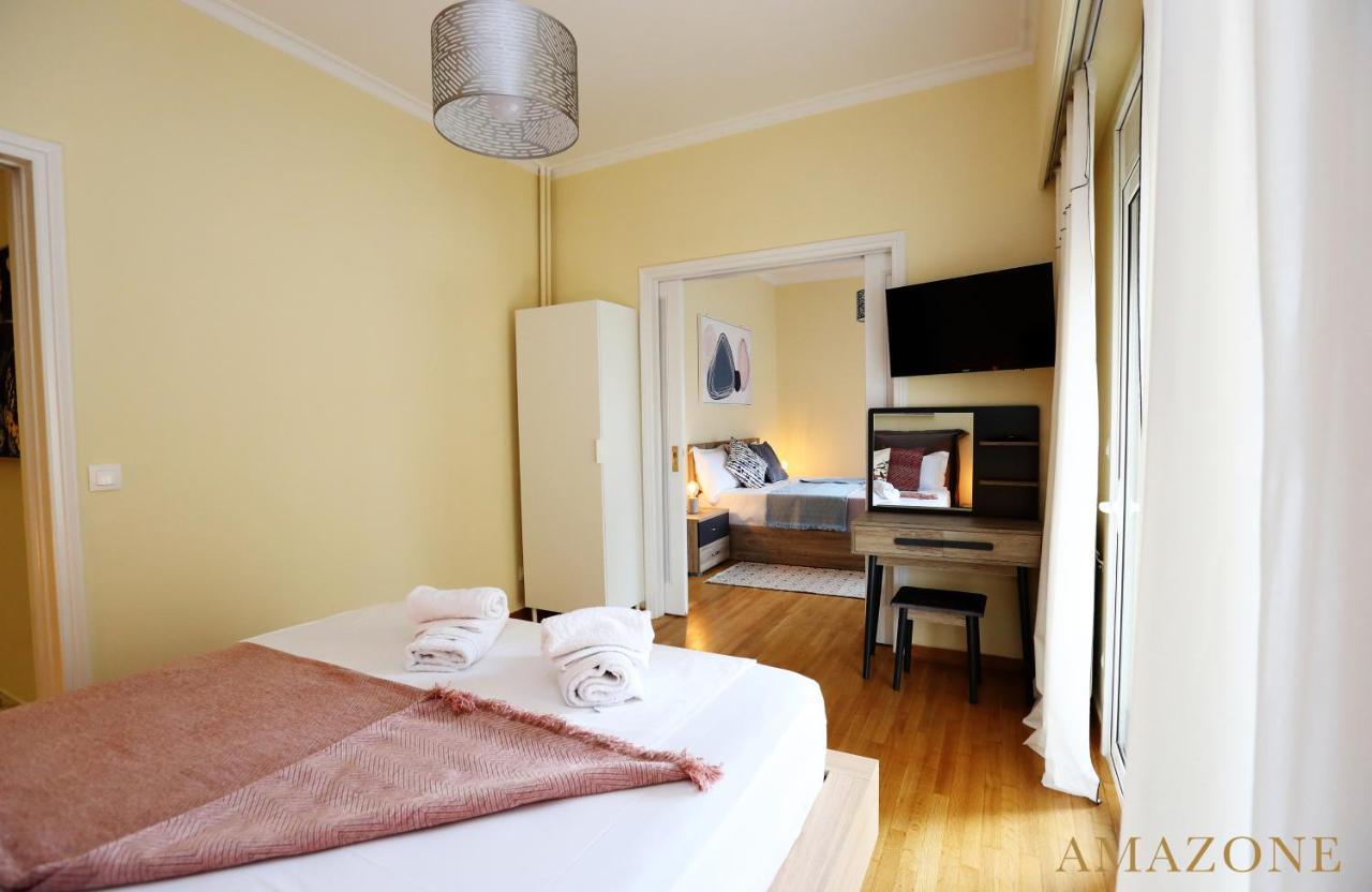 Melma Properties-Amazone-Premium Apartment In Piraeus Center Екстериор снимка