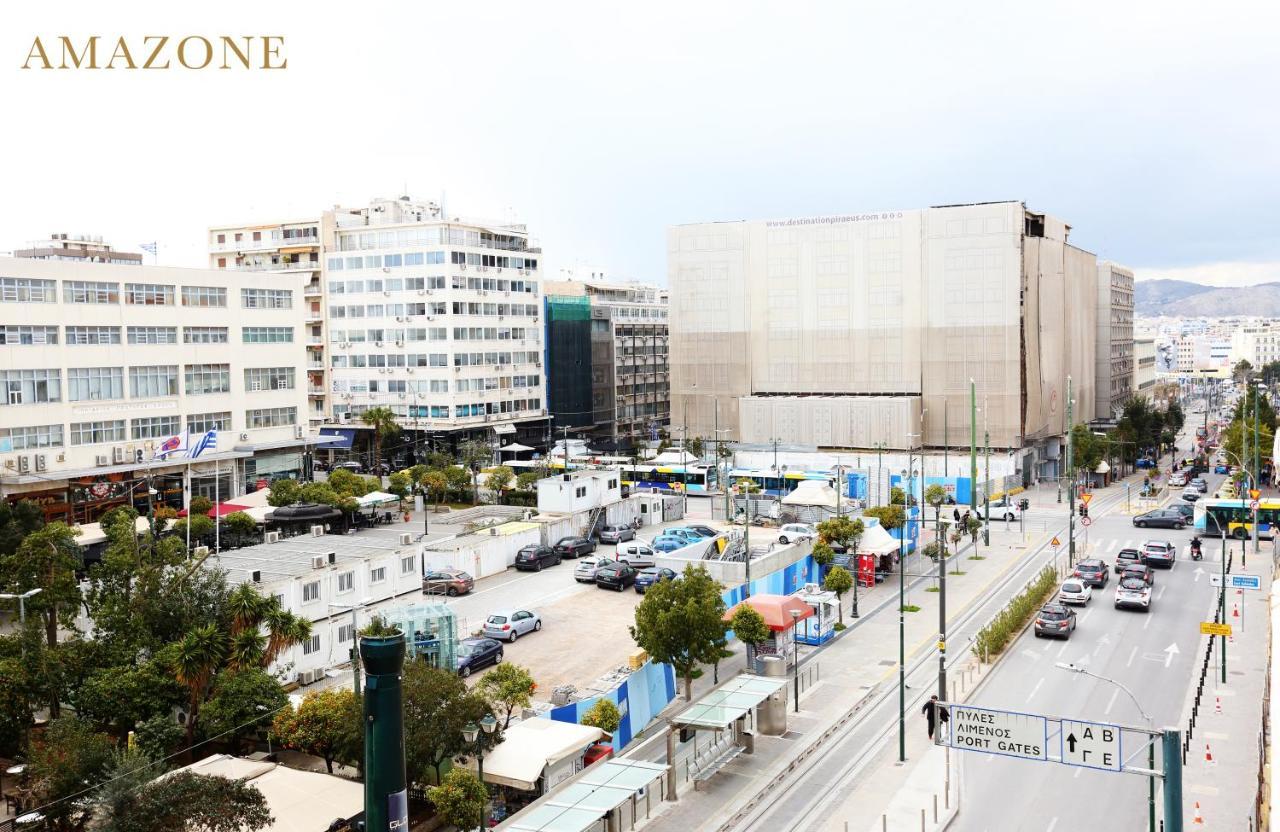 Melma Properties-Amazone-Premium Apartment In Piraeus Center Екстериор снимка